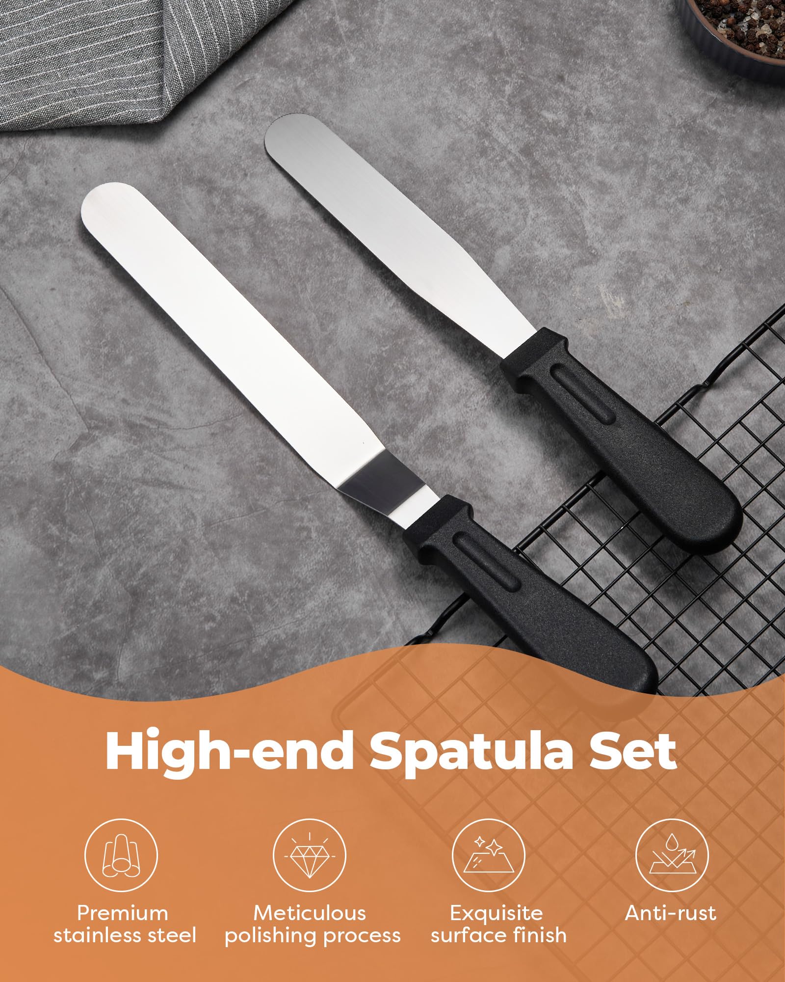 Kootek fondant tools for shaping intricate edible decorations.