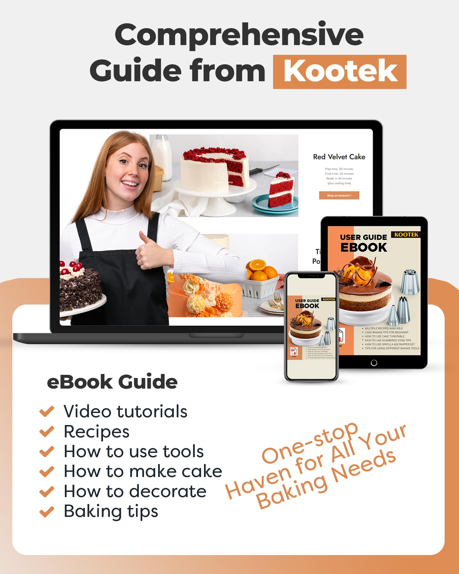 Kootek standard couplers with beginner-friendly e-book guide