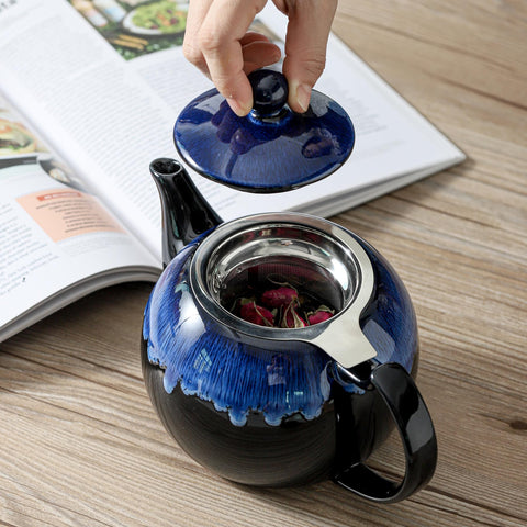 KOOV tea pot dishwasher safe easy cleanup