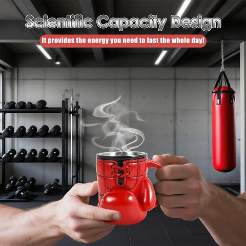 KoovDem boxing glove mug gift idea packaging-ready presentation