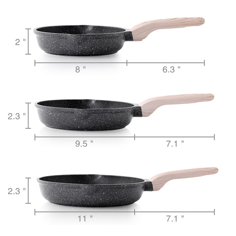 Kordisen induction-compatible frying pan works on all stovetops