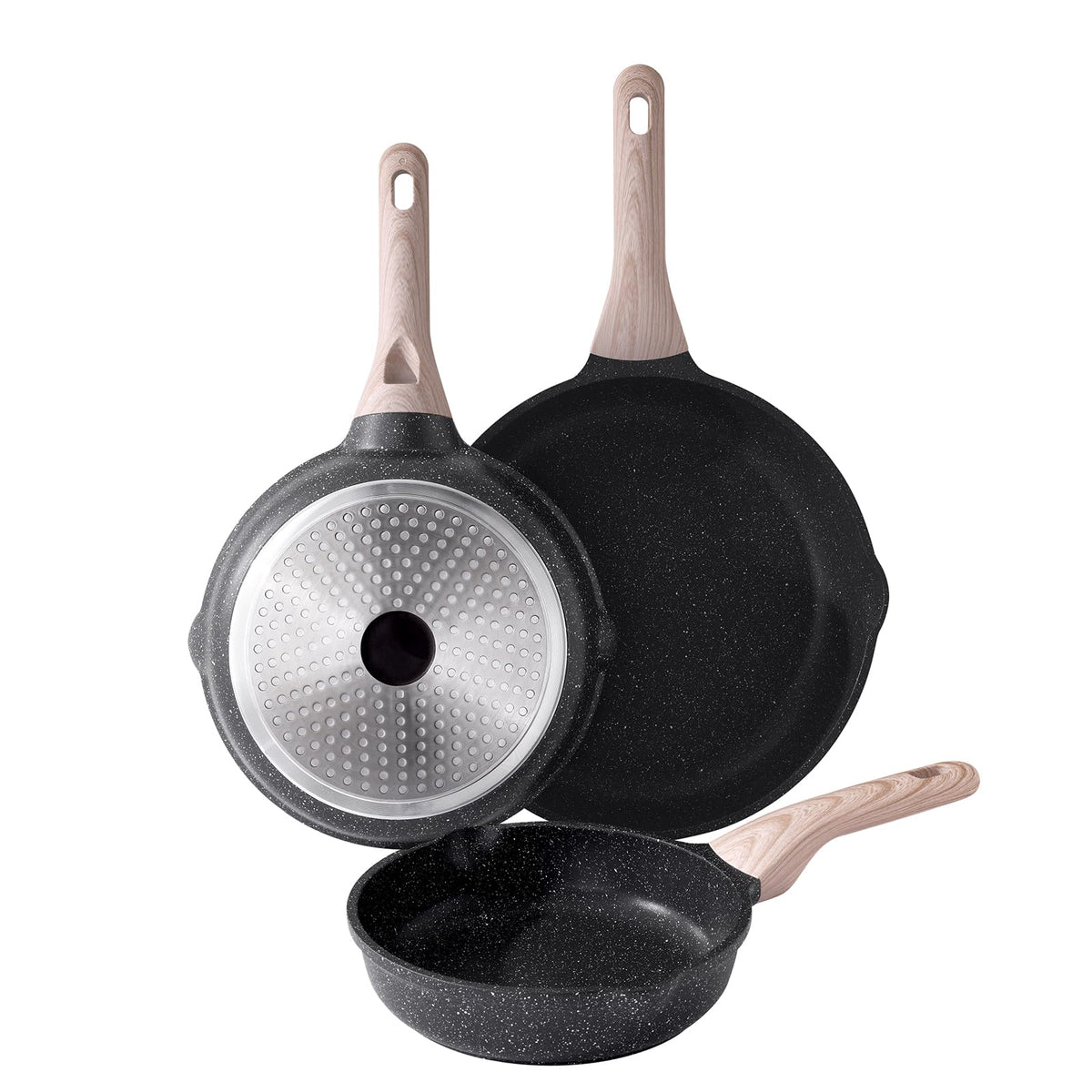Kordisen 8-inch nonstick frying pan for quick, low-oil cooking