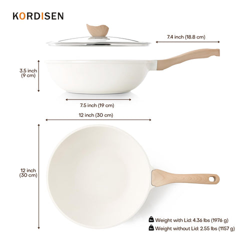 Kordisen rivet-free interior cleans up easily after meals.