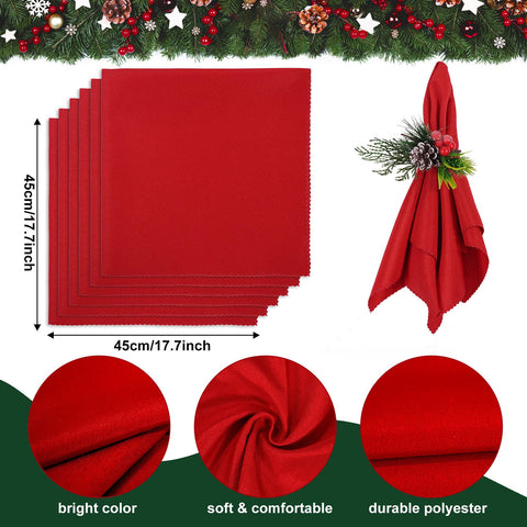 Korlon Tec washable napkins demonstrating long-term reuse for celebrations.