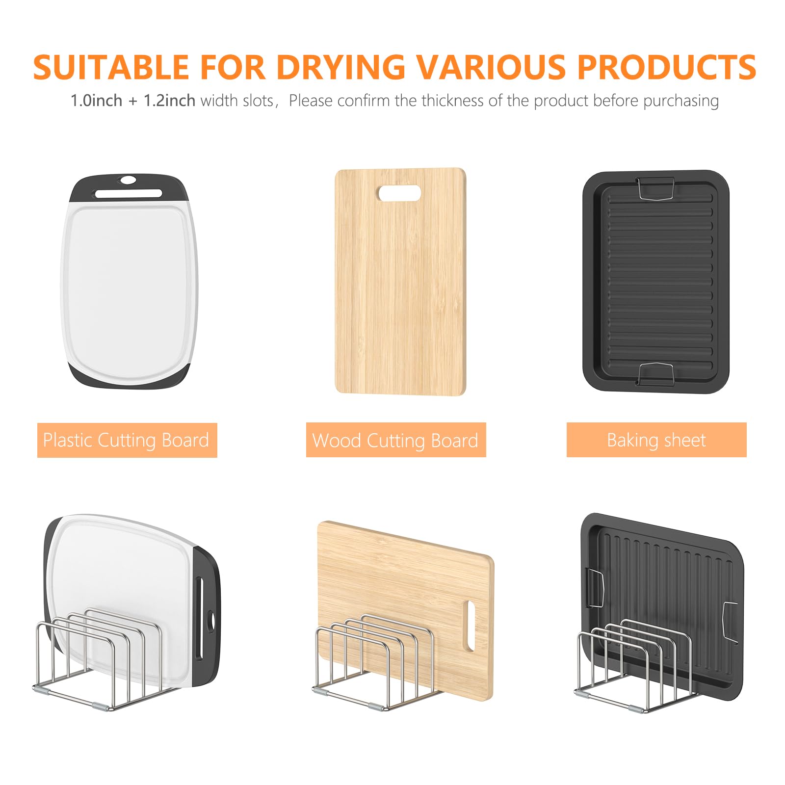 KORRTFID kitchen rack on the countertop saving space and keeping essentials reachable.