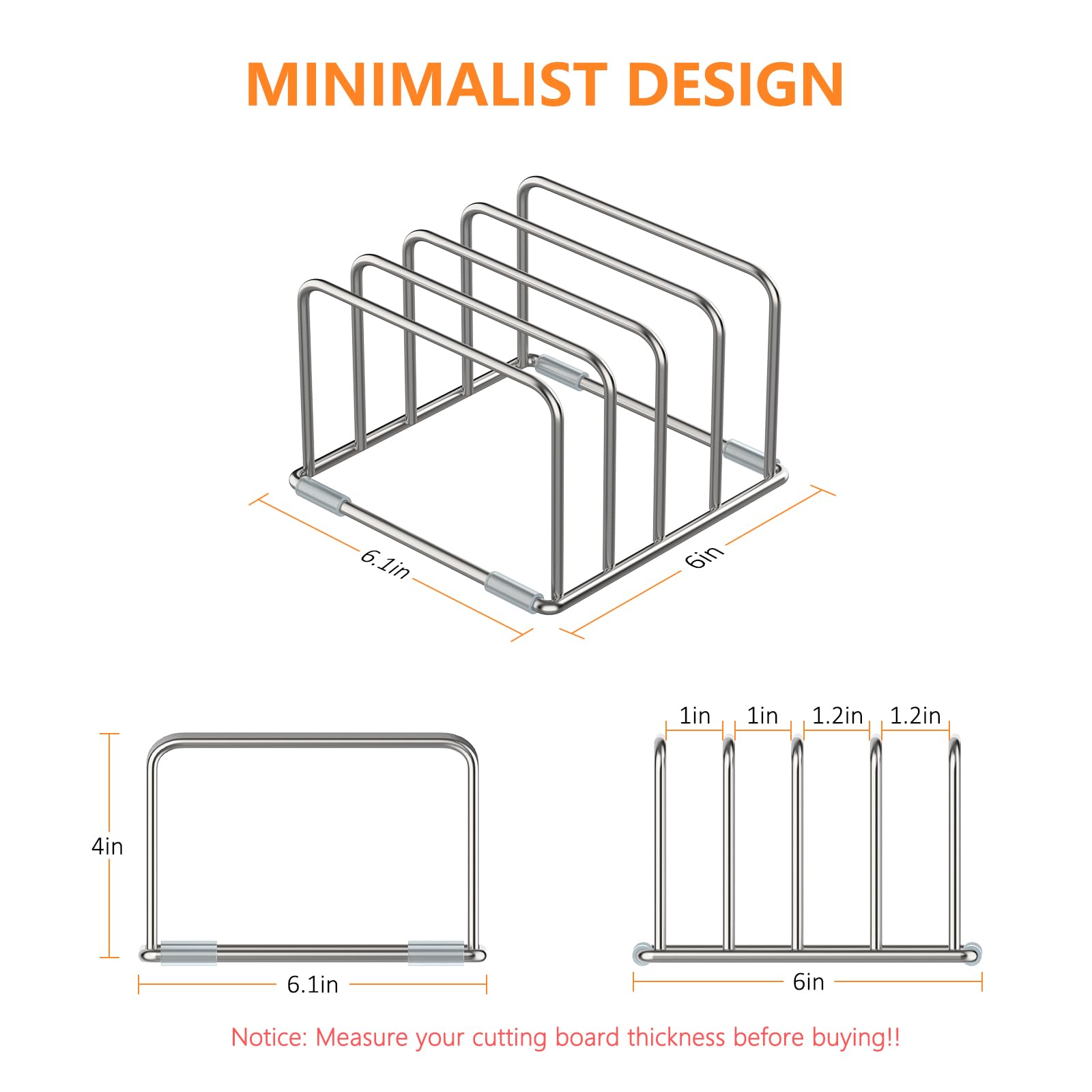 KORRTFID stand side angle highlights non-slip base and secure vertical or horizontal slots.