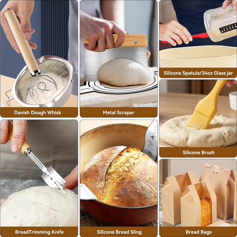 KOSBON bread sling and lame – convenient handling and reliable scoring.
