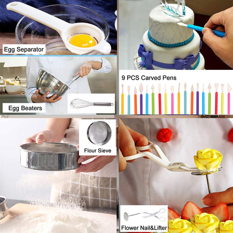 Kosbon disposable piping bags for mess-free decorating sessions.
