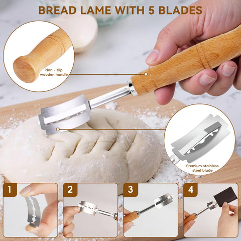 KOSBON replaceable blade set – enables precise scoring and shaping.