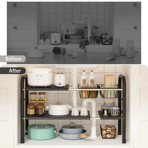 KOSIWU easy-assembly shelves save time with simple setup.