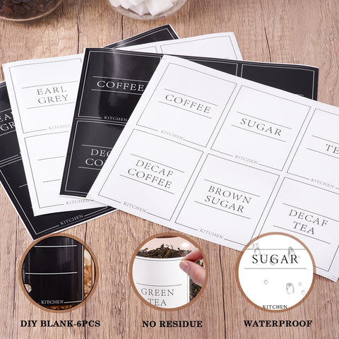KOSKIMER airtight lids with silicone rings preserve aroma and freshness.