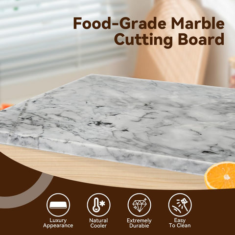 Kota Japan marble pastry board rolling surface for smooth dough handling