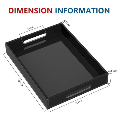 KOTEMON tray with side handles for easy carrying from kitchen to living room