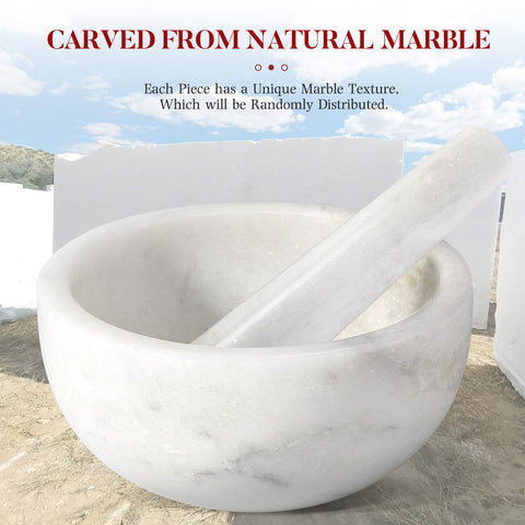 Koville easy-clean mortar and pestle design simplifies post-cooking cleanup