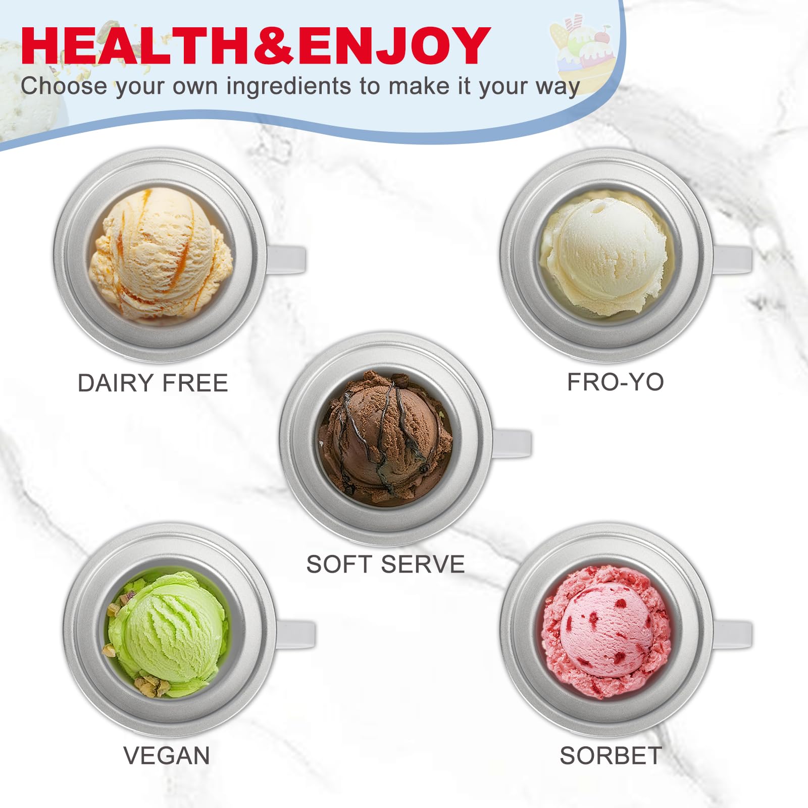 KOYOEY compatibility with all KitchenAid stands enables flexible cooking.