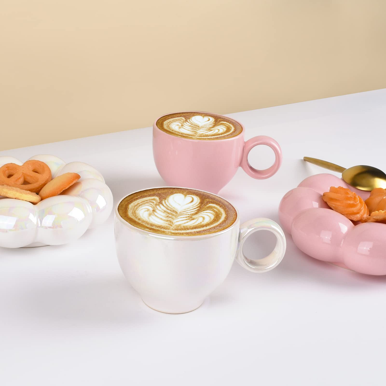 Koythin mug handle design offering a comfortable grip during tea breaks