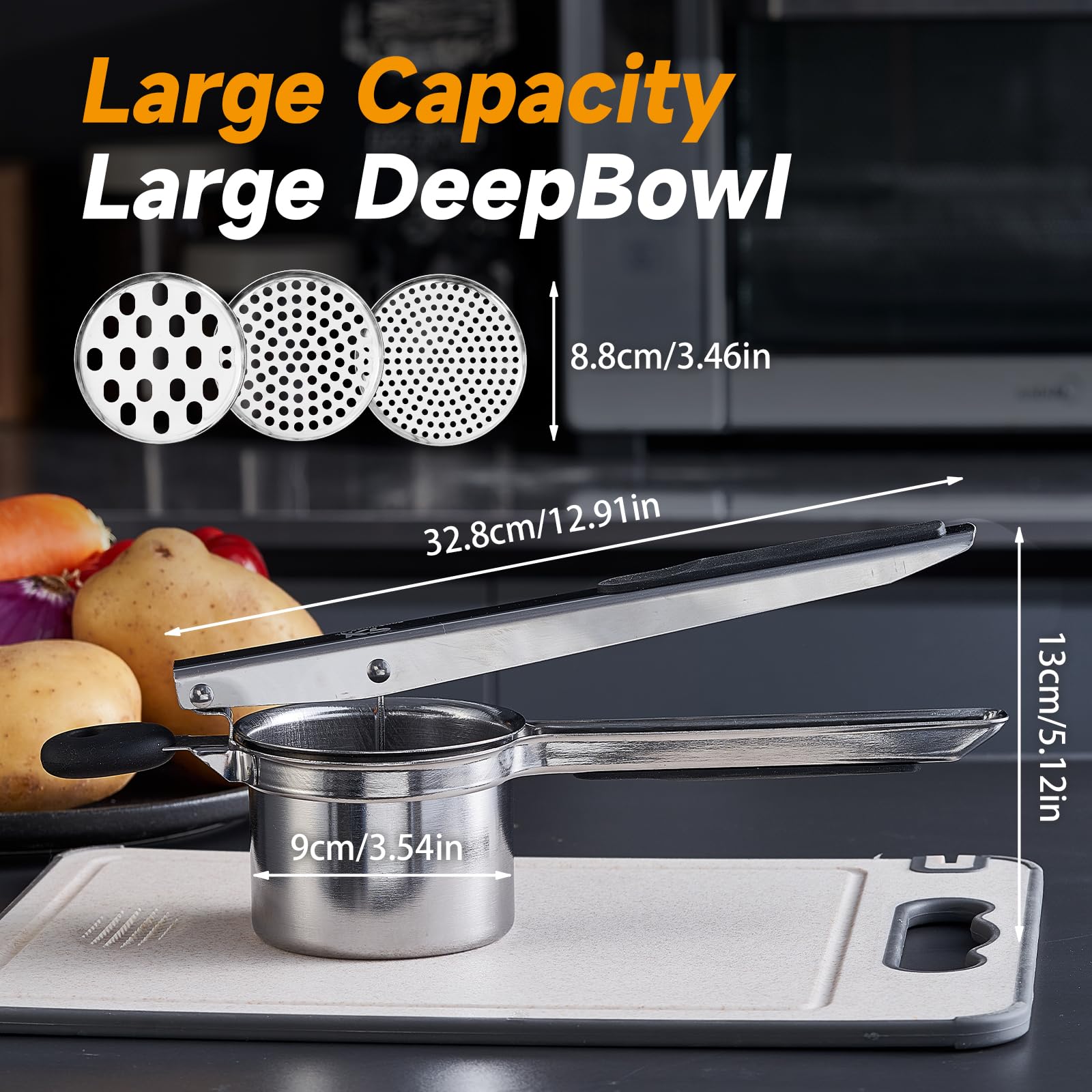 K-PamirZone ergonomic non-slip grip handle image highlights comfortable use during long sessions