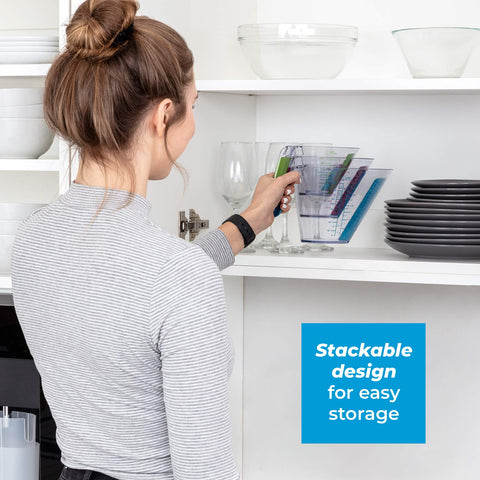 KPKitchen milliliter and cup markings provide clear reading from the top.
