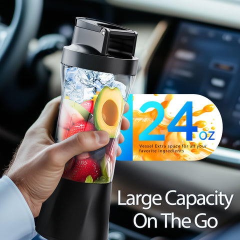 KPMARE self-cleaning blender enables quick cleanup after flavorful blends.