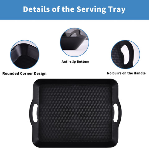 KPROE compact serving tray, easy to store and clean.