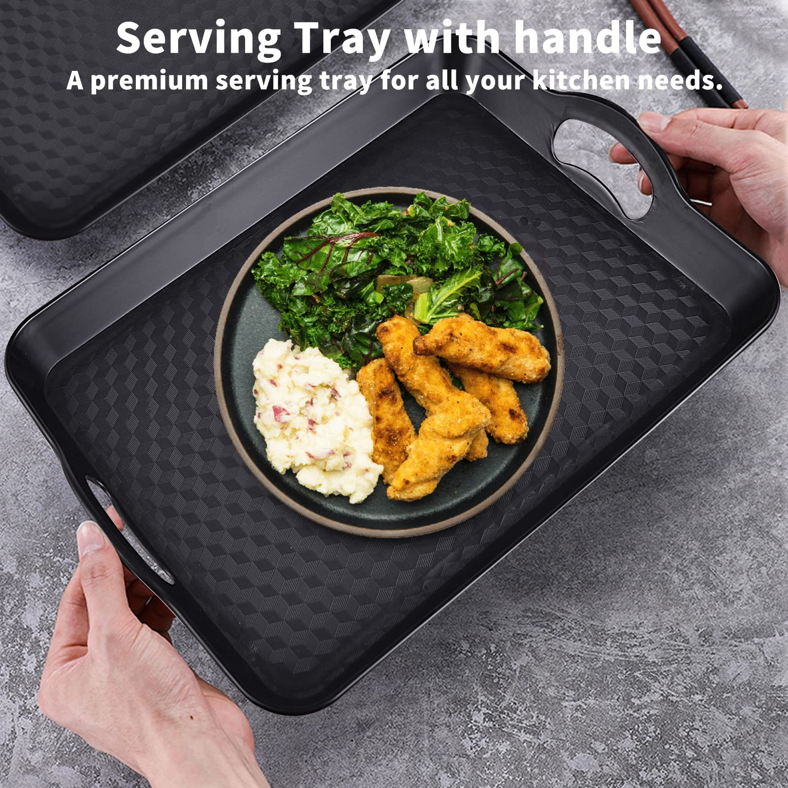 KPROE non-slip surface keeps drinks steady on any table.
