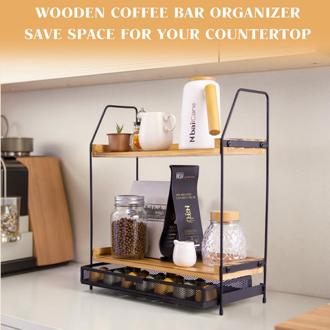 krbnk coffee bar organizer gift idea for weddings and housewarmings