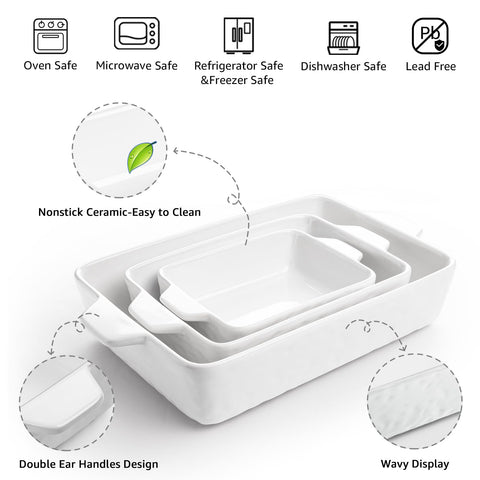 Krokori casserole dish medium, ideal for side dishes and mid-sized roasts.