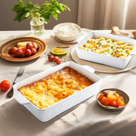 Krokori dish in oven-ready form ensures even heating throughout.