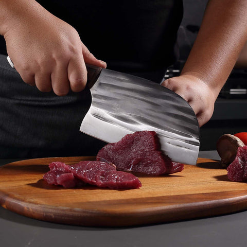 Krononidler meat cleaver for bones and tough cuts.