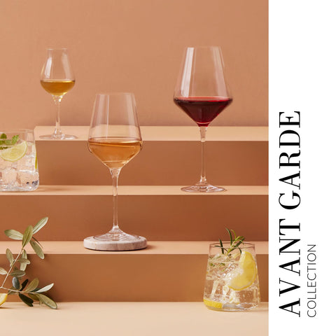 Krosno European craftsmanship ensures durable, premium glassware.