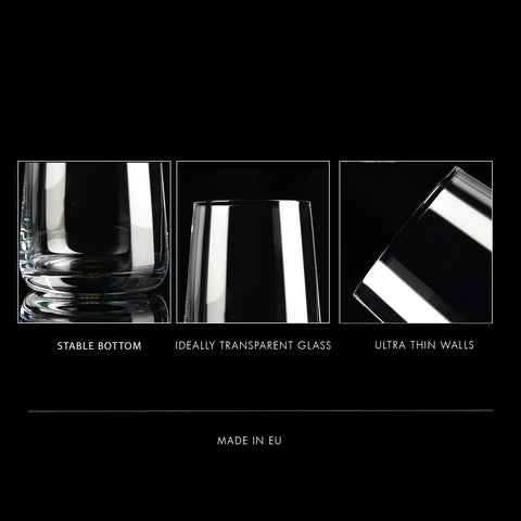 Krosno Infinity dishwasher-safe glass combines practicality and style.