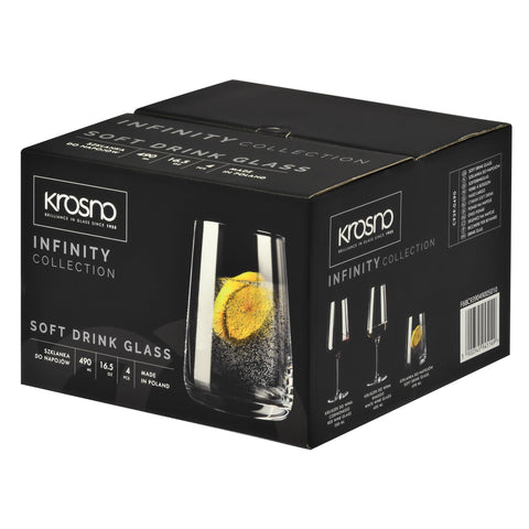 Krosno Infinity elegant table setting for homes and venues.