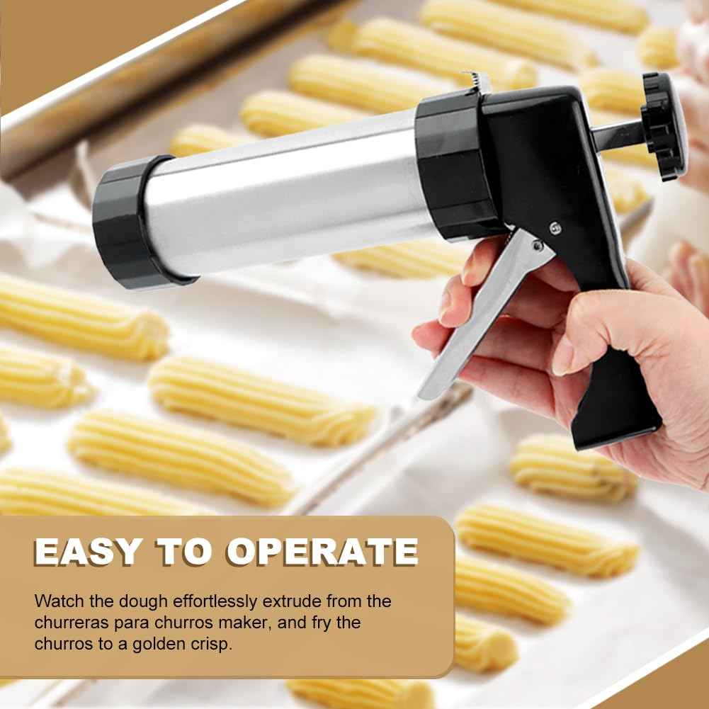 Kryslanix ergonomic handle design provides comfortable, precise press control.