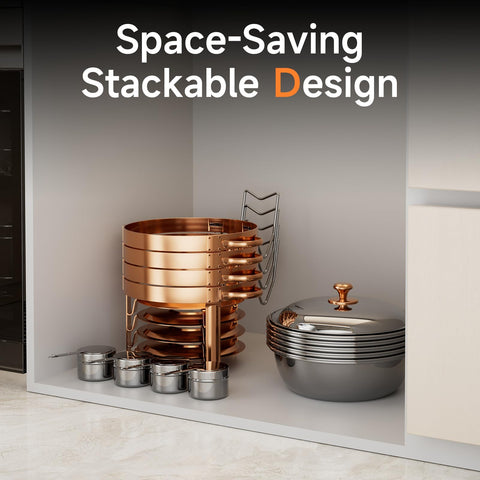 KScocina rose gold color option enhances festive table styling.