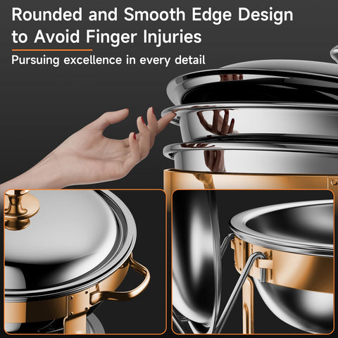 KScocina stackable stand and basins simplify post-event storage.