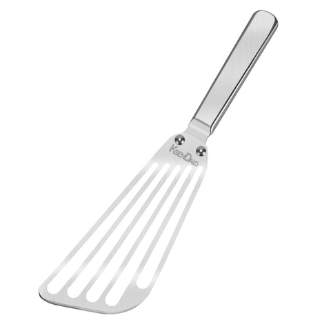 KSENDALO flexible fish spatula with slotted blade for delicate flips