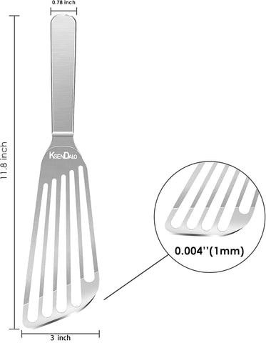 KSENDALO universal cookware spatula fits all pots and pans