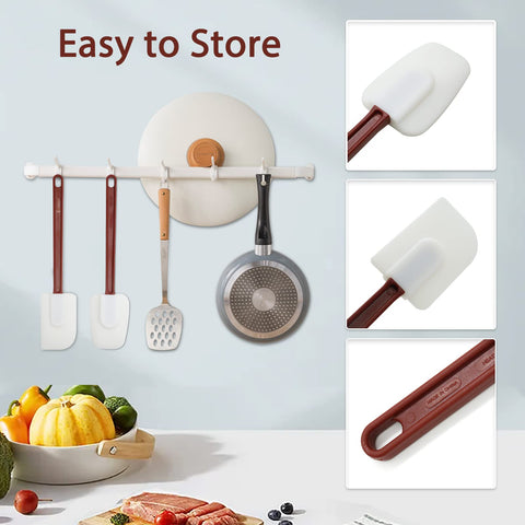 KSIFJRTO 16-5-inch spoon-spatula suitable for deep bowls