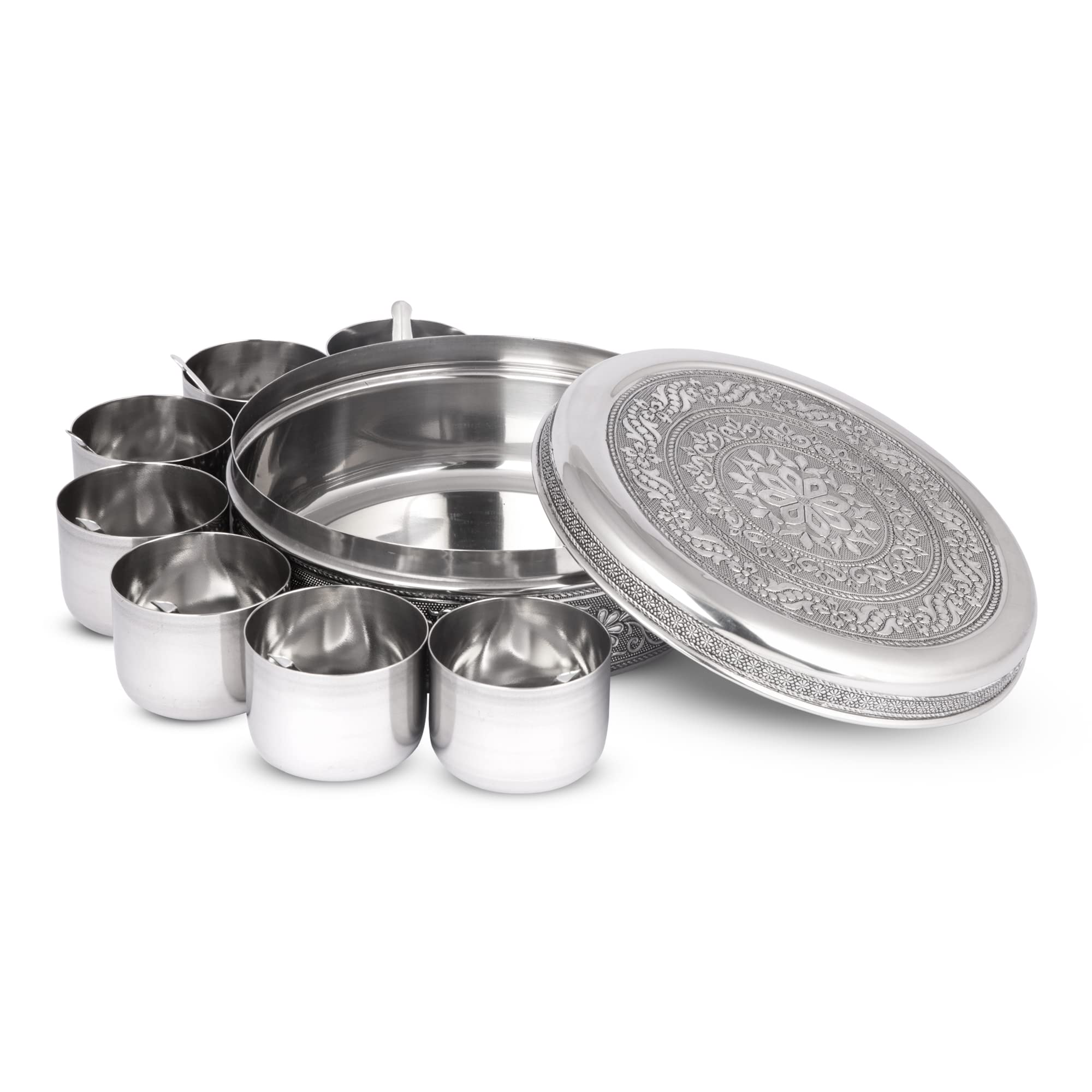 KSJONE stainless steel spice box for durable, long-lasting kitchen storage.
