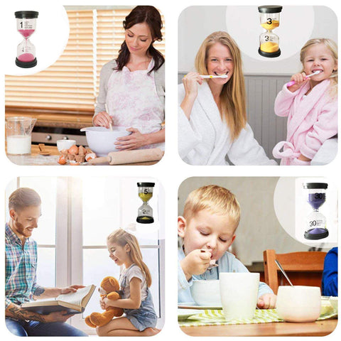 KSM UP sand timer six colors 30 minute timer for longer tasks