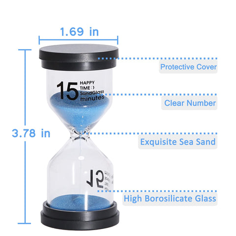 KSM UP sand timer six colors 3 minute timer for classroom activities