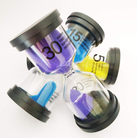 KSM UP sand timer six colors 5 minute timer for homework breaks