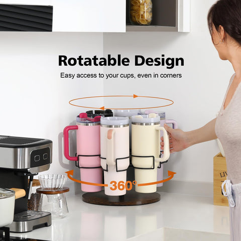 Kssiaz carbon steel holder delivers durable support for tall tumblers