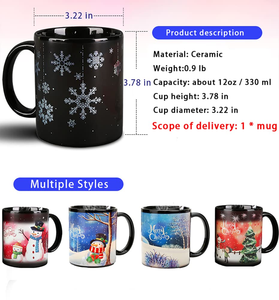KSZNZB holiday unboxing mug shows festive packaging.