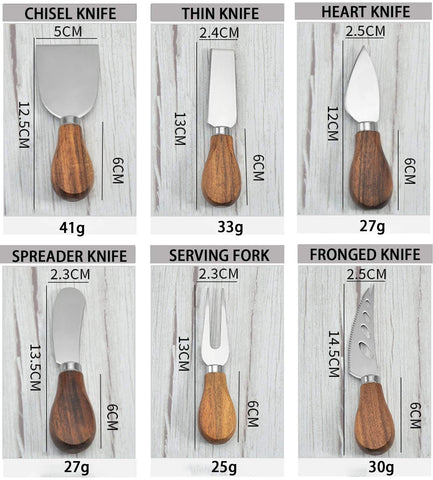 KT-GARY heart knife close-up for elegant cheese shapes and stylish presentations.