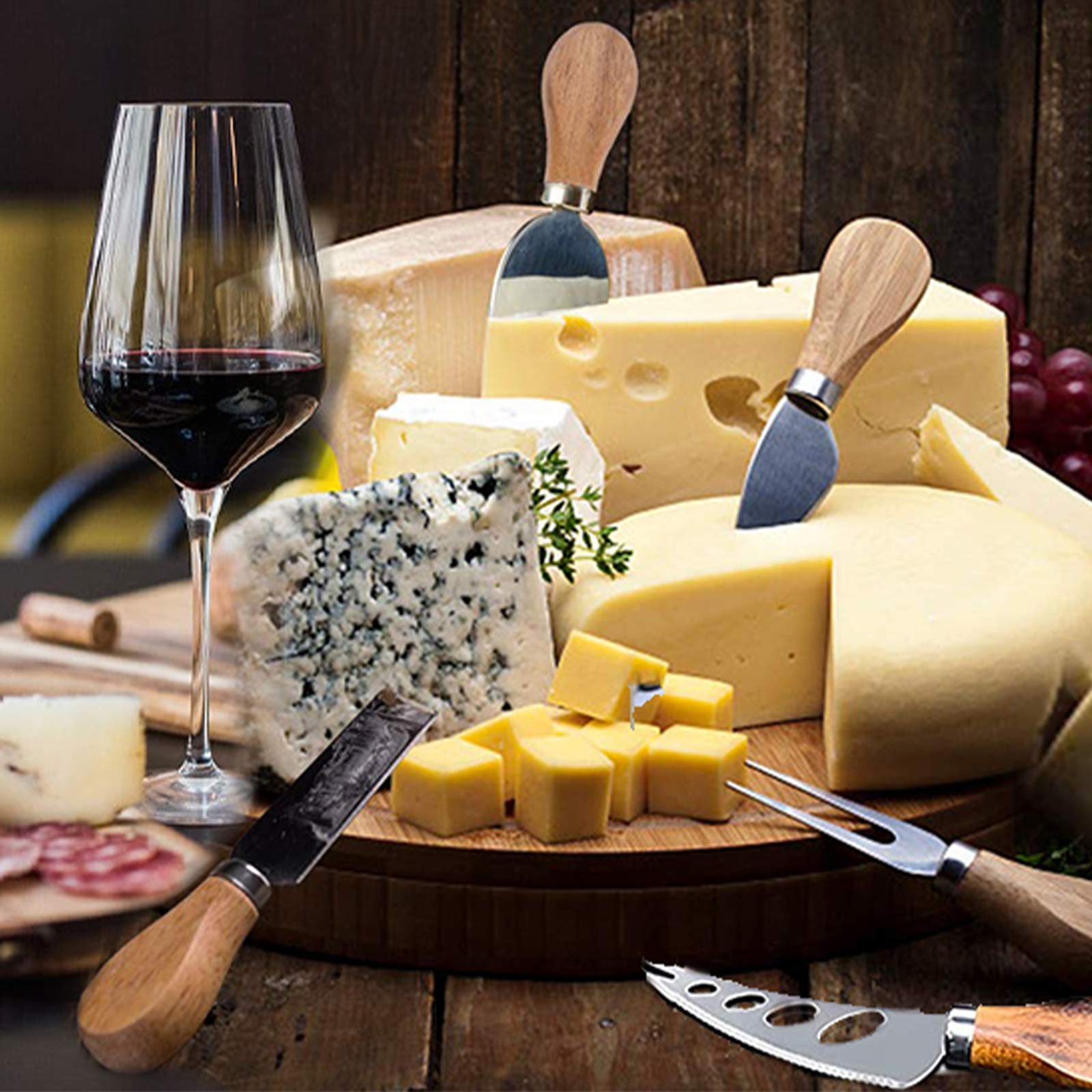 KT-GARY spreading knife for smooth cheese spreads and uniform tasting portions.