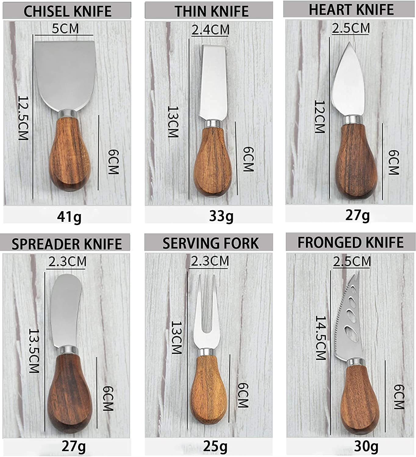 KT-GARY heart knife delivers delicate angles for charming cheese cuts.