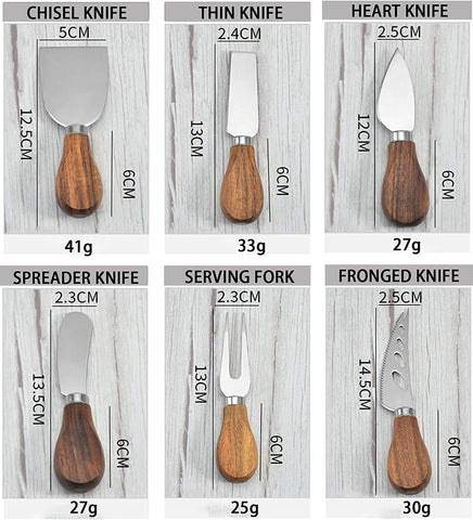 KT-GARY heart knife delivers delicate angles for charming cheese cuts.