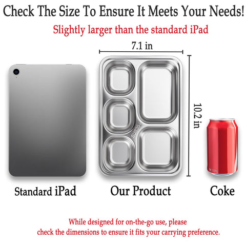 KTKUDY oven-safe stainless snack box suitable for baking and cooling