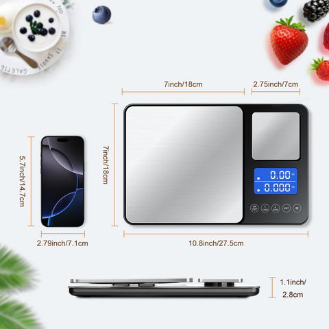 KUAIVO compact 10.8 by 7 inches fits on crowded counters.